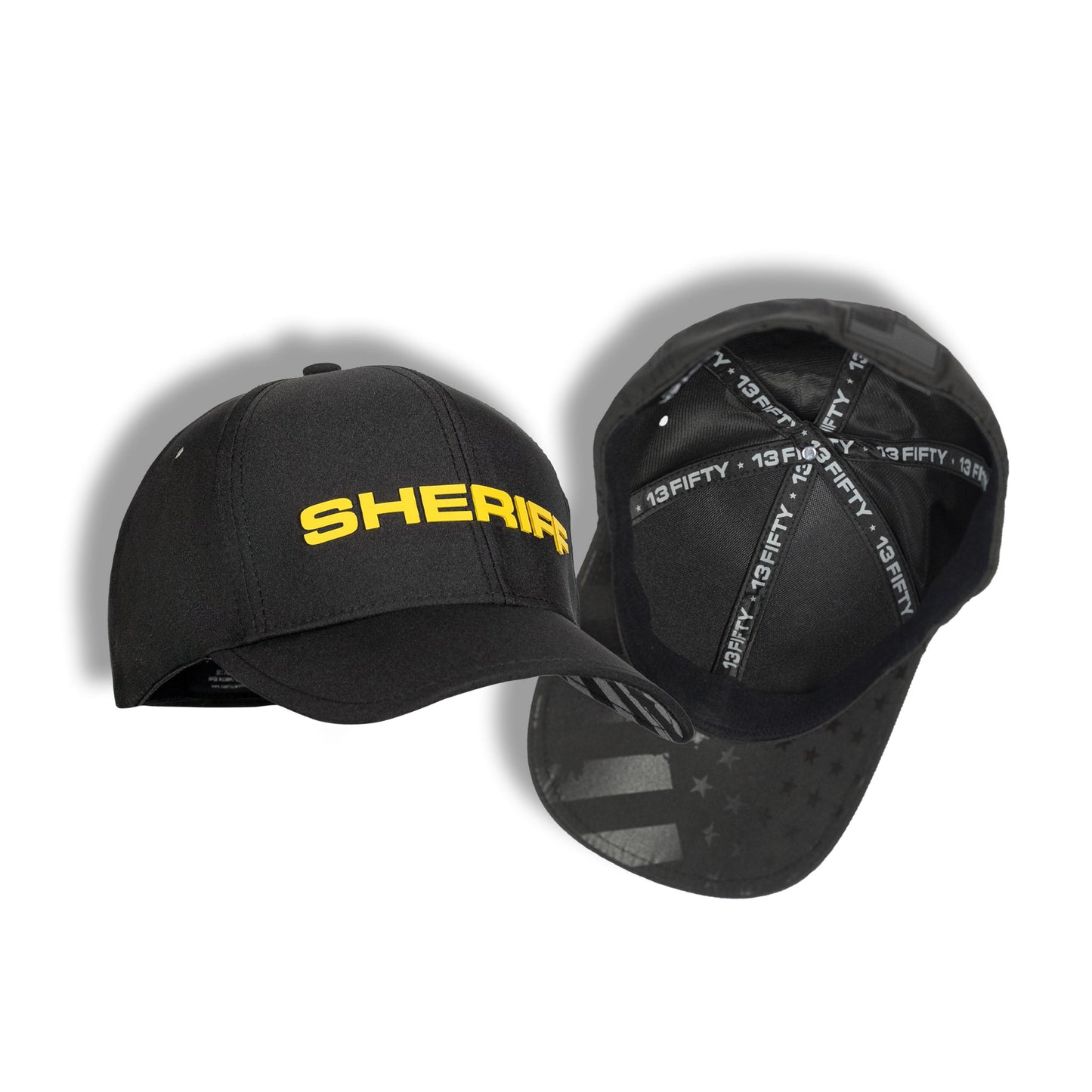 [SHERIFF] LEOTEX® Cap [BLK/GLD]-13 Fifty Apparel