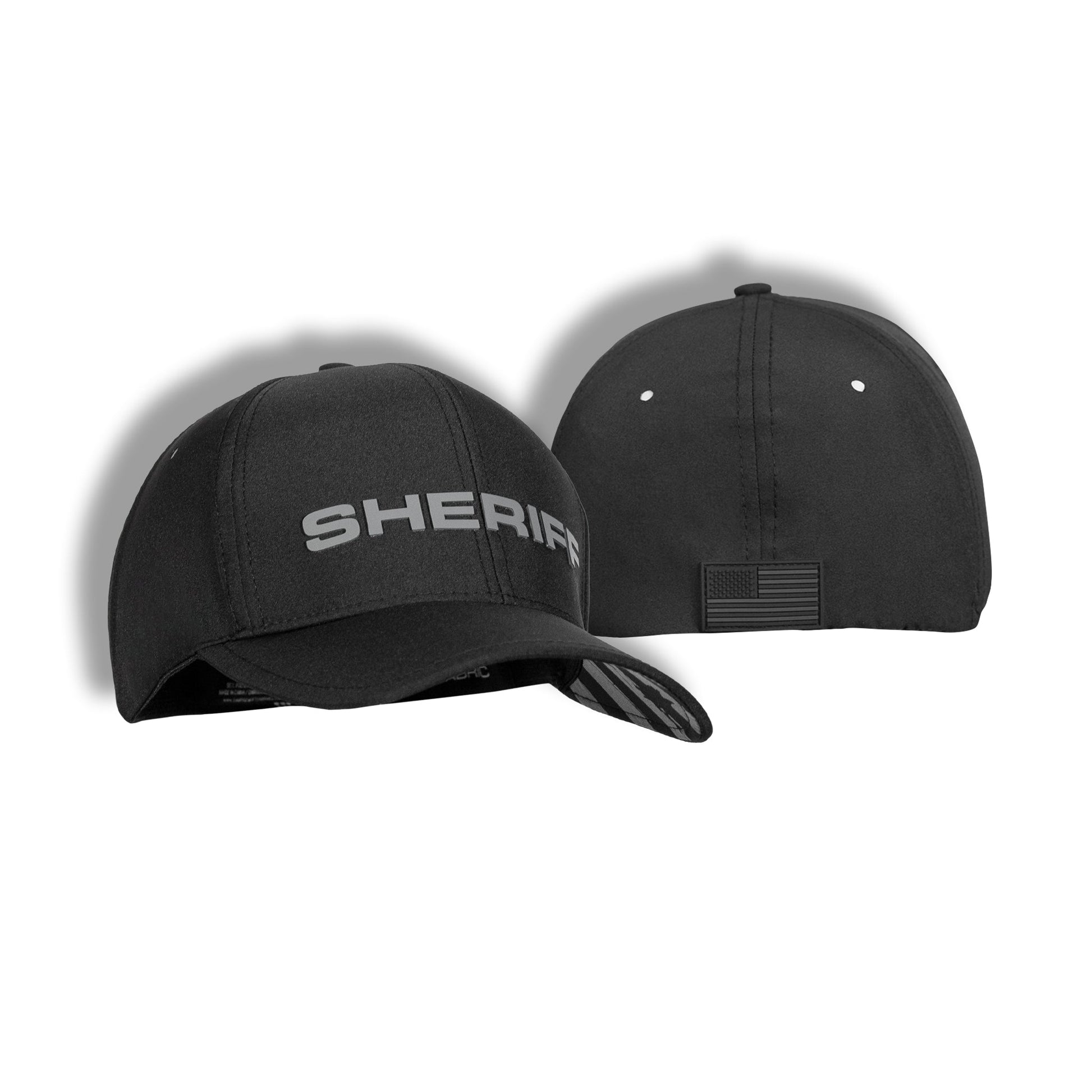 [SHERIFF] LEOTEX® Cap [BLK/GRY]-13 Fifty Apparel