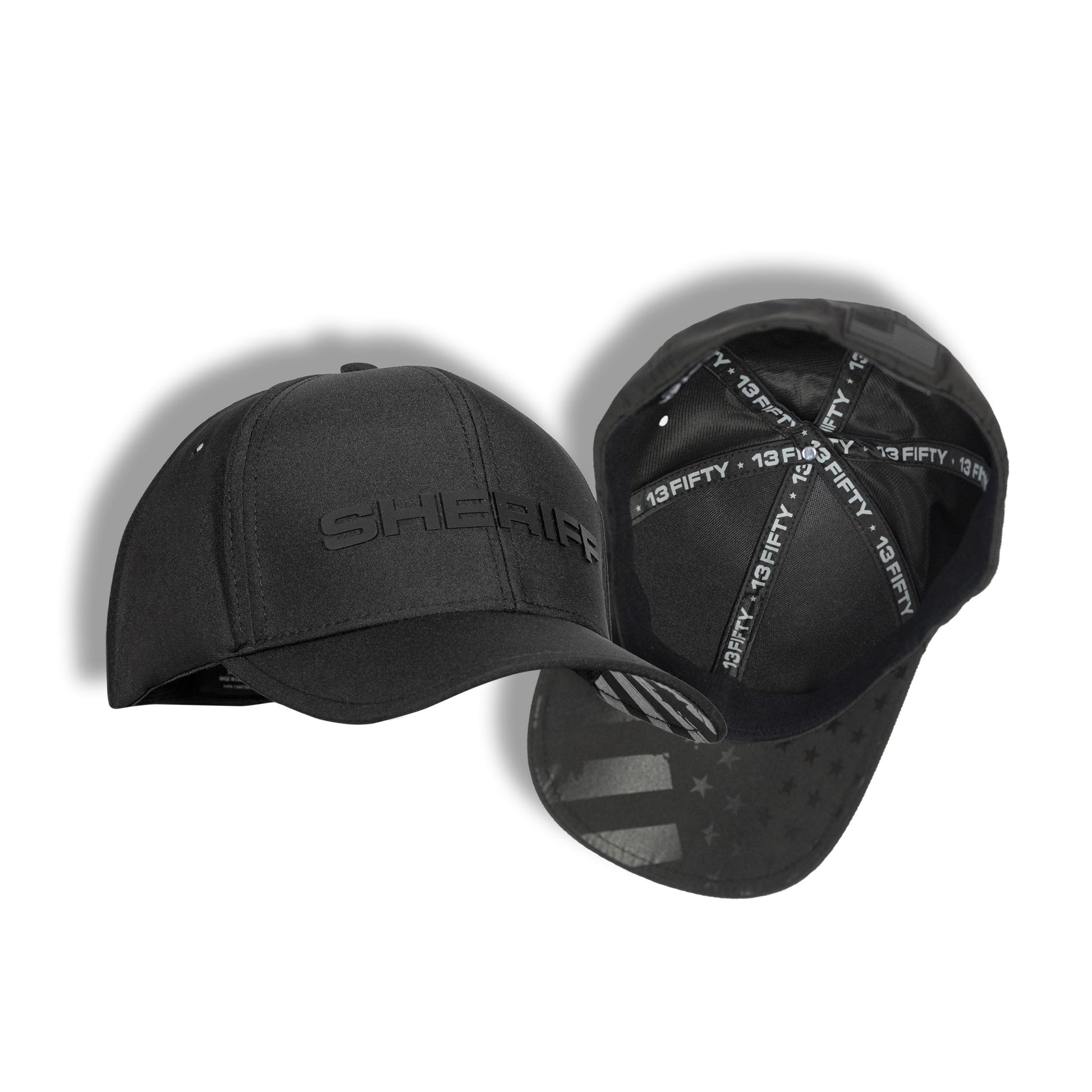 [SHERIFF] LEOTEX® Cap [BLK/BLK] 13 Fifty Apparel 