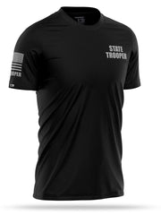 13 Fifty Apparel | [SMOKEY] Men\'s State Trooper Shirt [BLK/GRY]