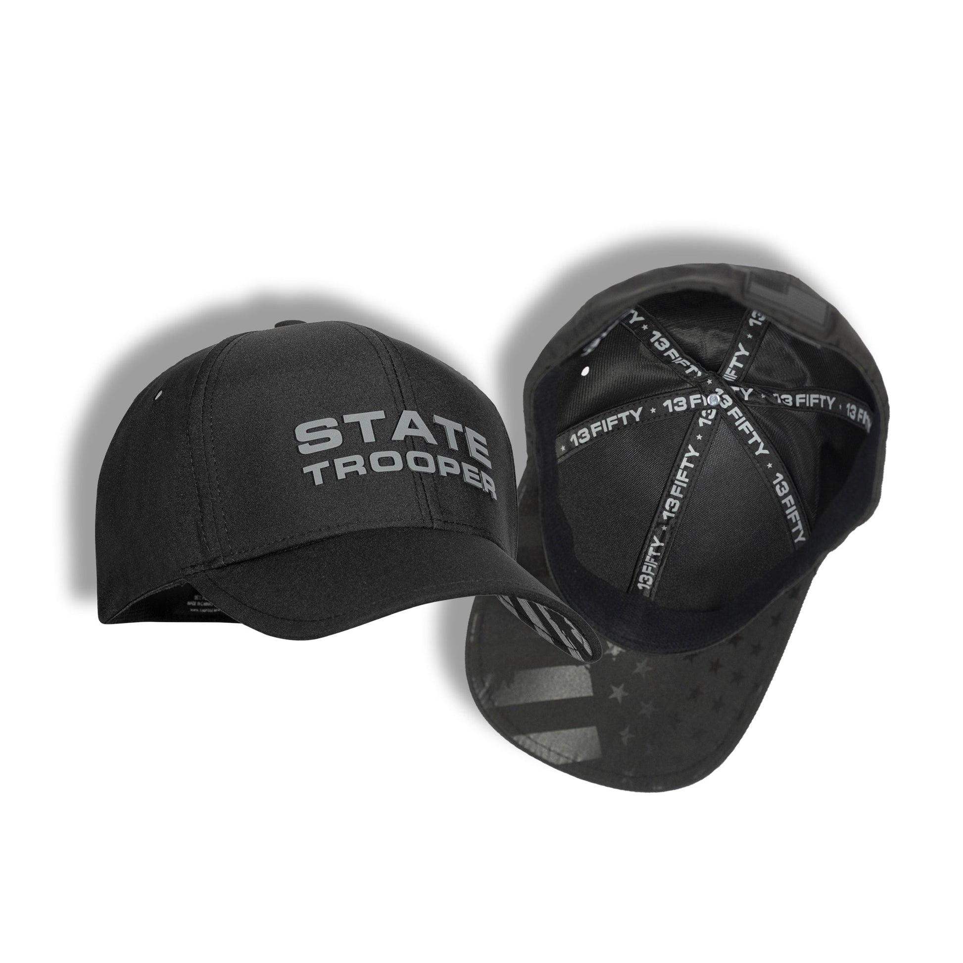 [STATE TROOPER] LEOTEX® Cap [BLK/GRY]-13 Fifty Apparel
