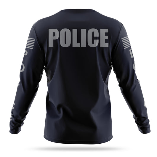 [UNO] Men's Police Long Sleeve [NVY/GRY]-13 Fifty Apparel